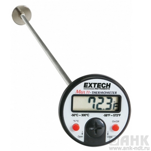 Двойной стержневой термометр Extech 392052 с плоским наконечником