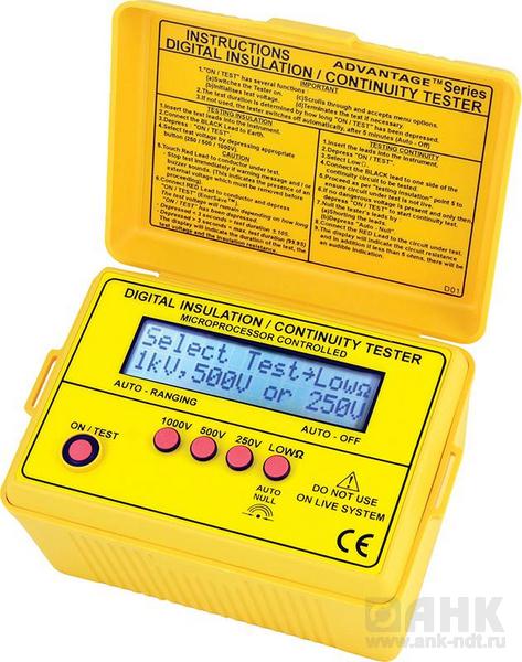 Измеритель сопротивления изоляции SEW 2804 IN