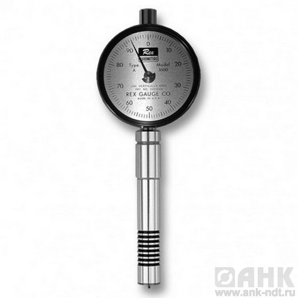 REX 2000 - твердомер (дюрометр) Шора любого типа B, C, D0, E, 0 с аналоговым индикатором