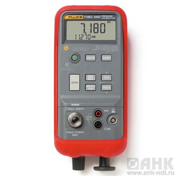 Калибратор давления Fluke 718Ex 100G взрывобезопасный