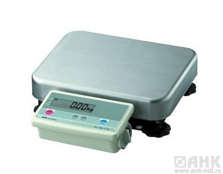 Промышленные электронные платформенные весы с 1 датчиком AND FG-60KBM