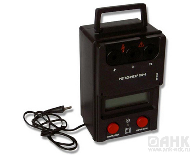 М6 - цифровой измеритель сопротивления изоляции, мегаомметр