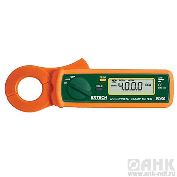 Токоизмерительные мини-клещи для измерения постоянного тока Extech DC400