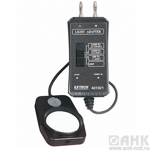 Адаптер для измерения освещенности c помощью мультиметра Extech 401021