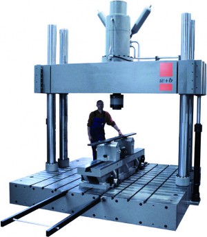 Сервогидравлическая - напольная машина LFV-1800