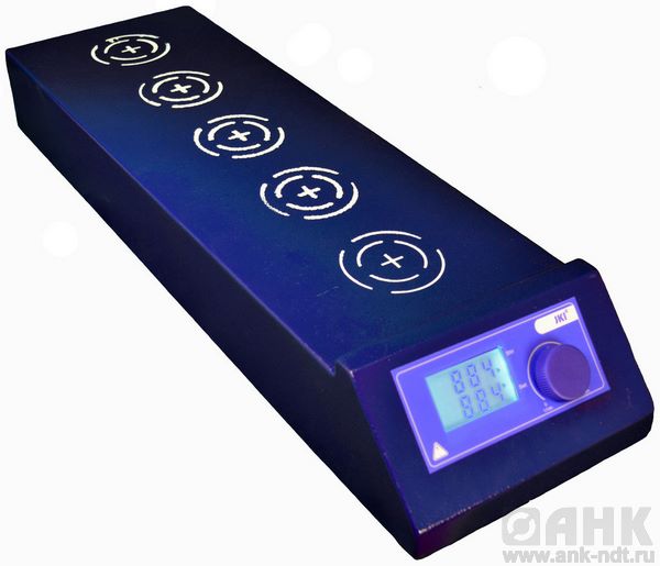 Магнитная мешалка 5-ти местная без подогрева US-1605 цифровая (0-1100 об/мин)