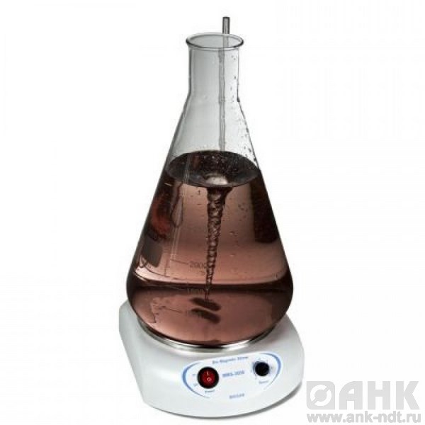 Магнитная мешалка без подогрева со штативом MMS-3000 (0-3000 об/мин)