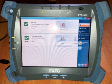 Поверка рефлектометра оптического EXFO FTB-500