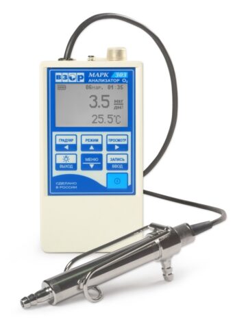 Поверка кислородомера МАРК-303Т