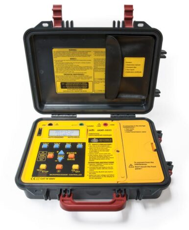 Поверка измерителя сопротивления изоляции АКИП-8603