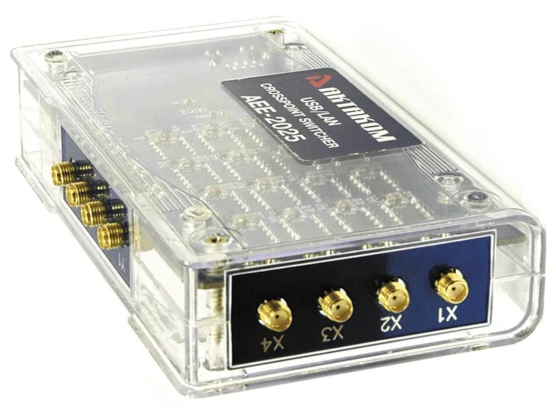 4-х канальный USB матричный коммутатор ВЧ сигналов АКТАКОМ АЕЕ-2025