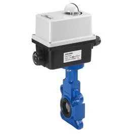 Затвор Danfoss SYLAX дисковый поворотный, электропривод 230 В