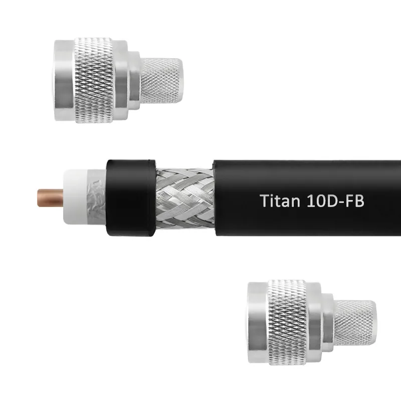 Кабельная сборка VEGATEL 10D-FB Titan N-male-N-male 1 м
