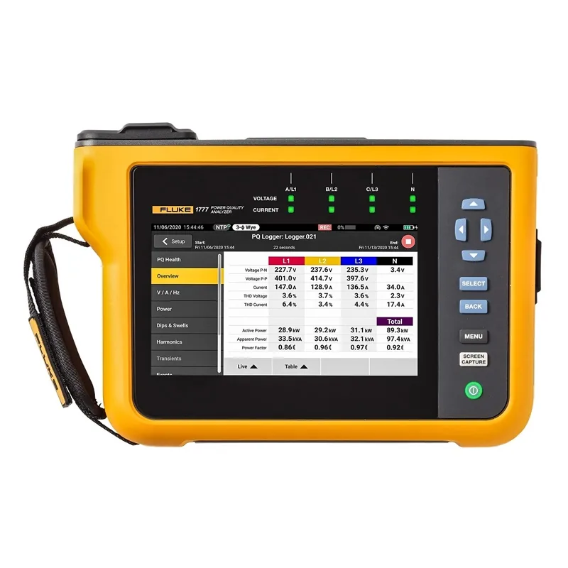 Анализатор Fluke 1777 без датчиков