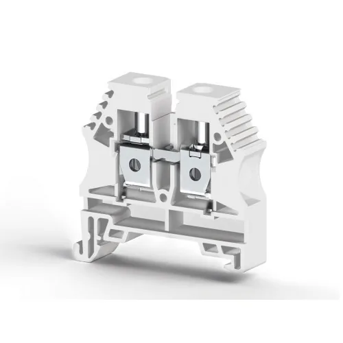 Винтовой клеммник на DIN-рейку 10 мм.кв. белый KLEMSAN AVK10 RP 304156RP
